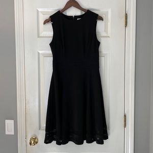 Black Calvin Klein Cocktail Dresss
